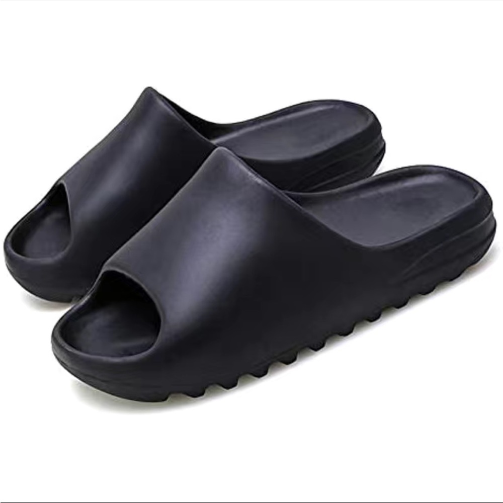 Men's slides tan